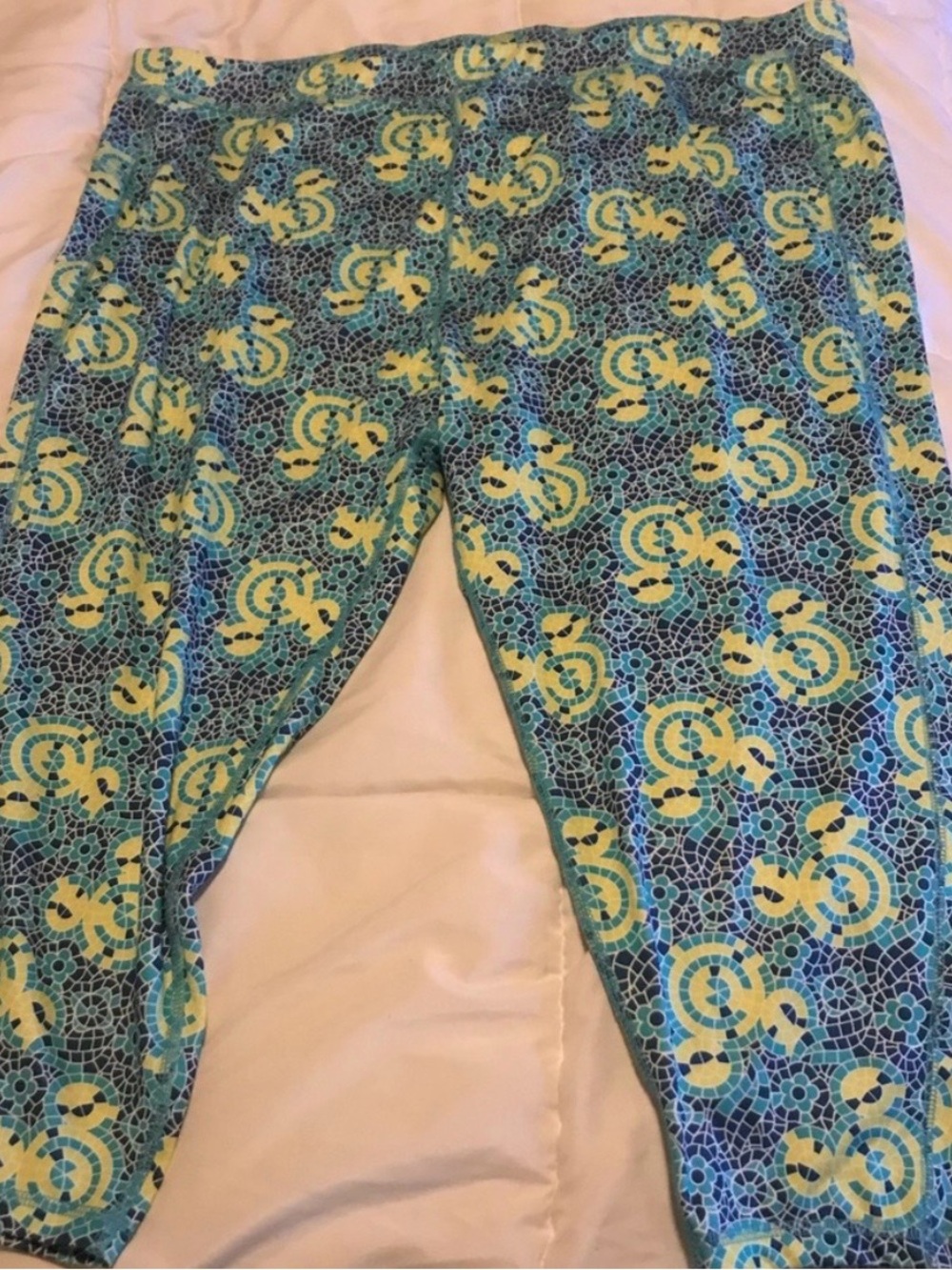Hidden Mickey Tile Leggings